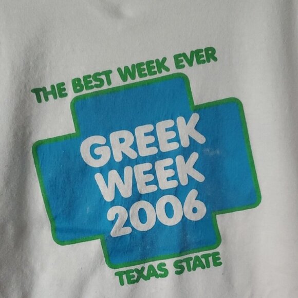 2006 Texas State University-San Marcos Greek Week Tshirt - Picture 2 of 6